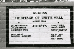 ACCESS Building murals, 1980.