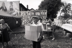 The southend community comes out in support of ACCESS after an arson fire, 1983.