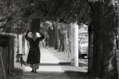 The southend community comes out in support of ACCESS after an arson fire, 1983.