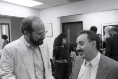 ACCESS opens new offices; 1992. Ismael Ahmed, Noel Salah.