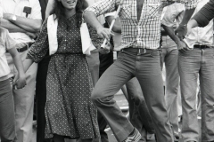 Families gather at the annual Southend Street Festival, 1981. Joe Beydoun.