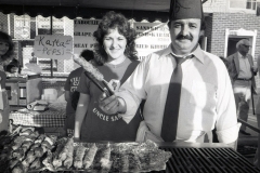 Southend Festival, 1983. Suzanne and Toufic Sarrenie.
