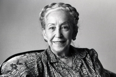 Alyia Hassen in her Detroit apartment; 1989.