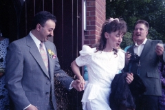 Wedding of Ismael and Peggy Ahmed; 1989. 