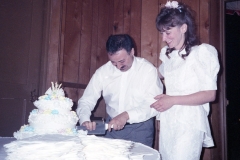 Wedding of Ismael and Peggy Ahmed; 1989. 