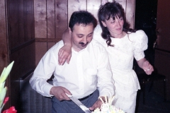 Wedding of Ismael and Peggy Ahmed; 1989. 