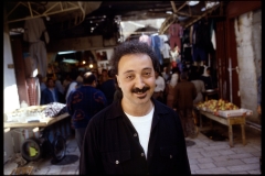 Ismael Ahmed in Palestine, 1989.