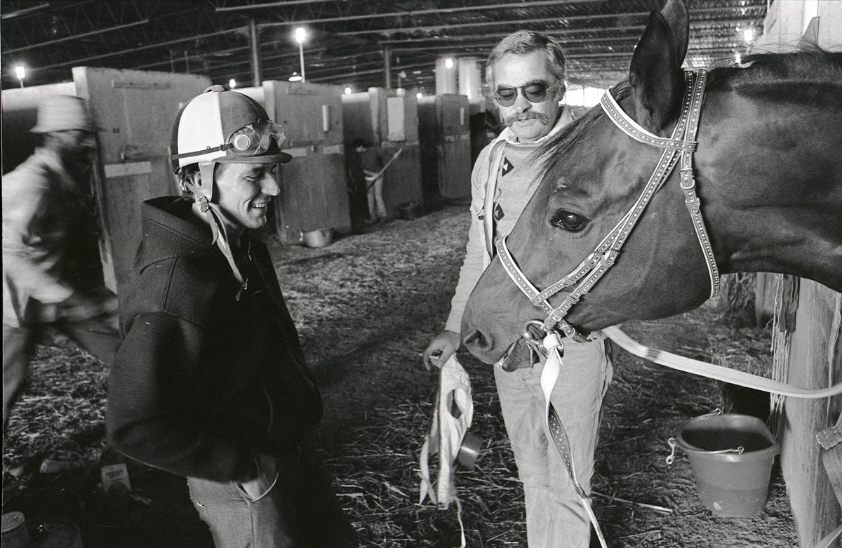 In 1977 Northville Downs held full racing. We followed the days of jockey Ramon Perez on the course, in practice and behind the scenes.